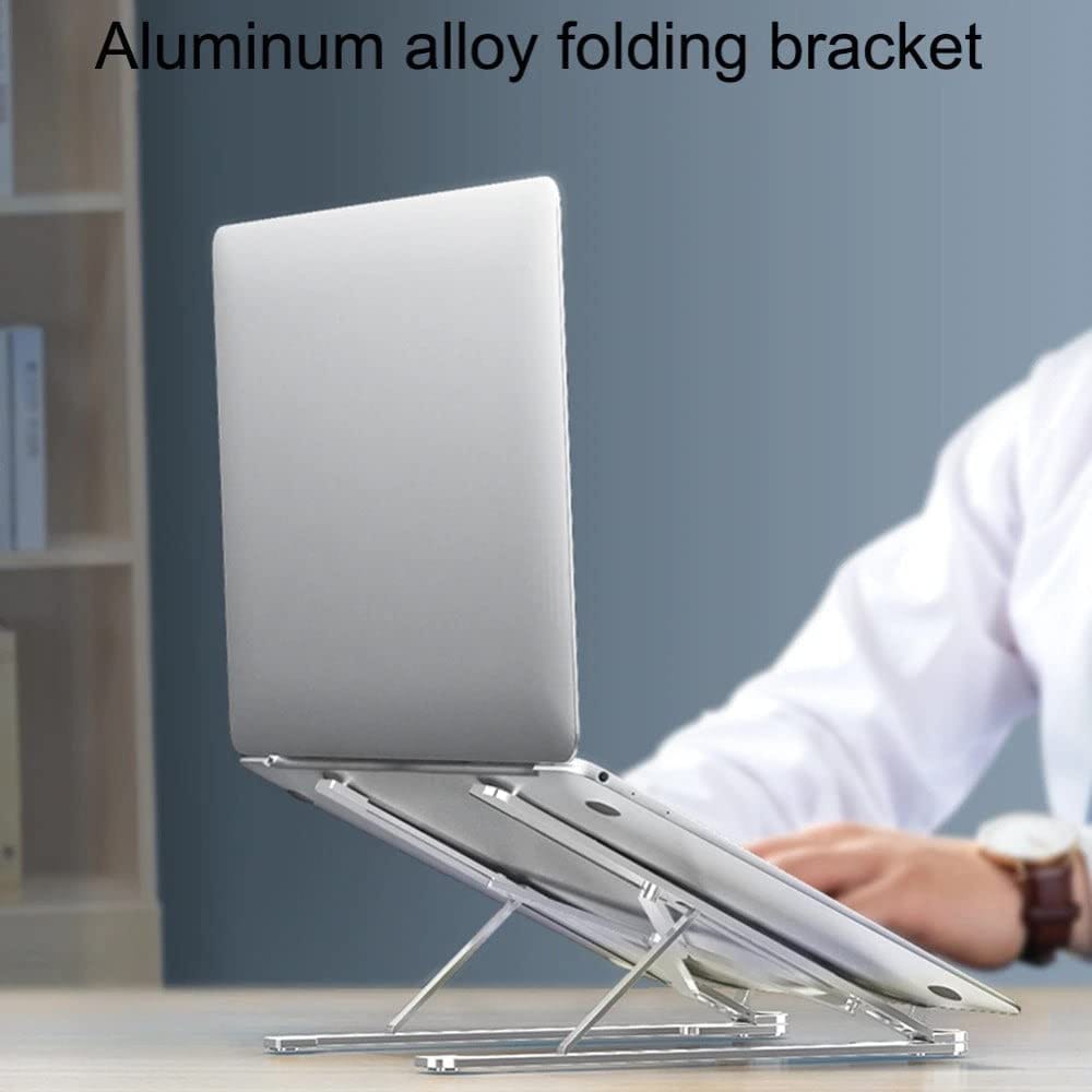 Metal Laptop Stand | Adjustable Foldable Laptop Stand |
