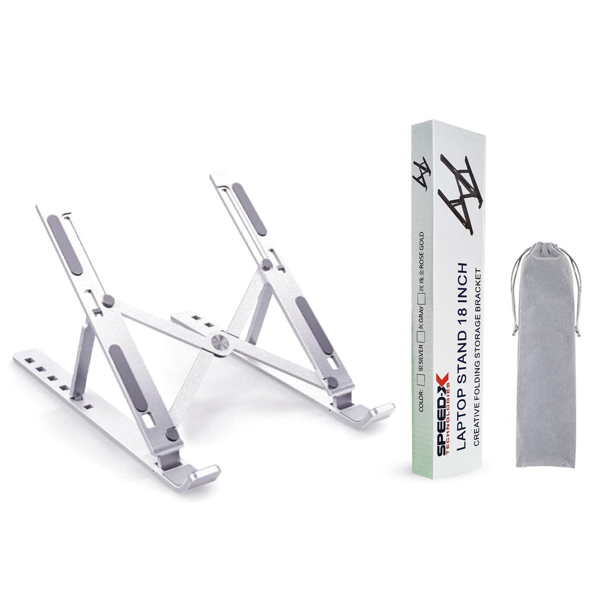 Metal Laptop Stand | Adjustable Foldable Laptop Stand |